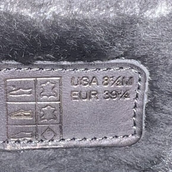 Vince Grey Suede Chukka Boots Womens Size 8.5 Leather Ankle Lined Made in Italy - Picture 8 of 9